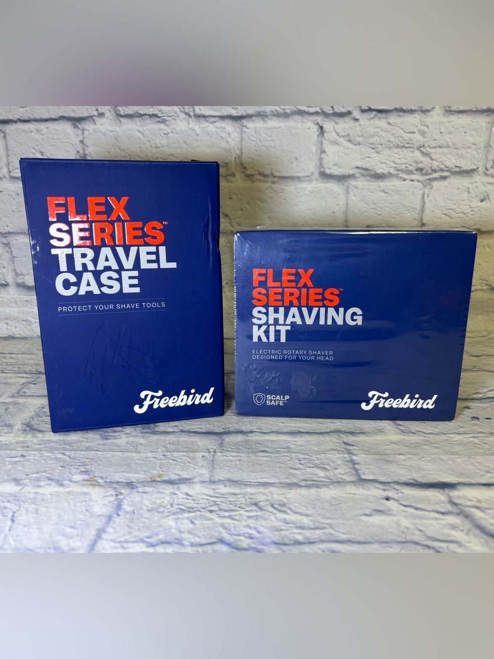 Freebird Flex Series Shaving Kit - Electric Rotary Shaver New In Box And Case